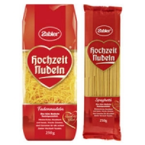 Zabler Hochzeit Nudeln 1.11 €