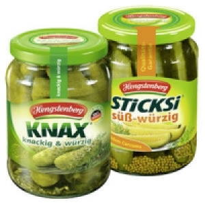 Hengstenberg Knax Gew&uuml;rzgurken oder Sticksi 1.11&nbsp;&euro;