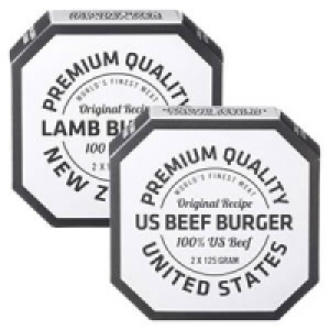 Premium Quality US Beef Burger oder Lamm Burger 2.99&nbsp;&euro;