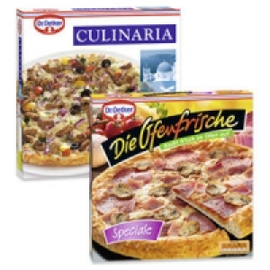 Dr. Oetker Ofenfrische Pizza Speciale oder Culinaria Greek Style 2.22&nbsp;&euro;