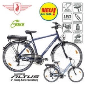 Z&Uuml;NDAPP Alu-Elektro-Trekkingrad Green 4.0 28er 888.00&nbsp;&euro;