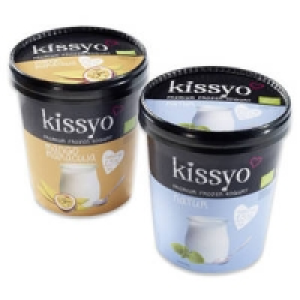 kissyo Frozen Yoghurt Natur oder Mango-Maracuja 3.49&nbsp;&euro;