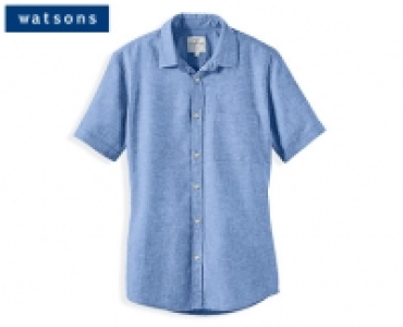 watsons Hemd mit Leinen