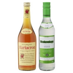 Mariacron Weinbrand oder Moskovskaya Russischer Vodka 5.99&nbsp;&euro;