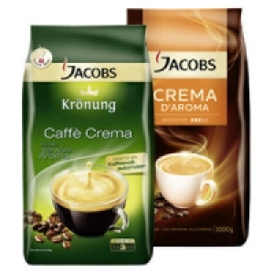 Jacobs Krönung Crema D´Aroma oder Espresso D´Aroma 9.99 €