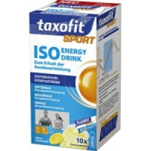 10er taxofit Sport Iso Energydrink&sup2;)