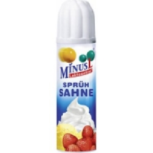 Minus L Spr&uuml;hsahne
