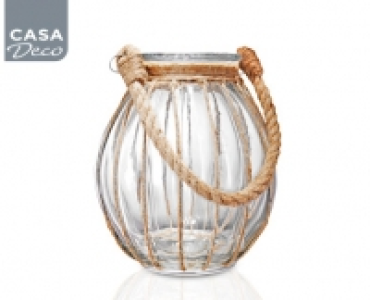 CASA Deco Glaswindlicht, maritim