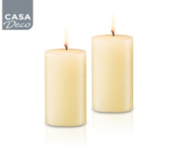 CASA Deco Rustikale Stumpenkerzen 2.79 €