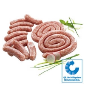 Frische Bratwurst Fränkische Art oder Bratwurstschnecke 3.99 €