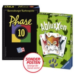 Phase 10 und Abluxxen 10.00&nbsp;&euro;