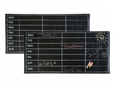 Kreidetafel-Sticker Wochenplaner