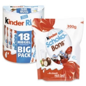 duplo, kinder Riegel oder kinder Schoko-Bons 2.69 €