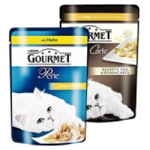 Gourmet Perle oder a la Carte Katzen-Nassnahrung 0.49&nbsp;&euro;