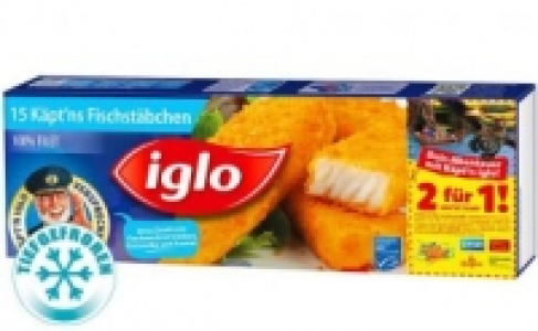 Iglo Fischstäbchen 1.77 €