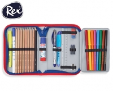 Rex®Schüler-Etui oder Faulenzer, 30-teilig