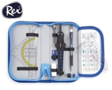 Rex®Geometrie- und Zeichen-Set, 12-teilig