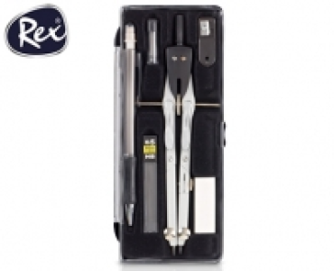 Rex®Zirkelkasten,6-teilig
