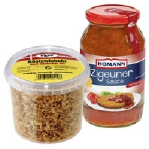 Homann Zigeuner-Sauce oder P&W R&ouml;stzwiebeln 0.89&nbsp;&euro;