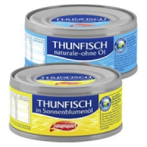 Saupiquet Thunfisch in Sonnenblumen&ouml;l oder naturale 1.39&nbsp;&euro;