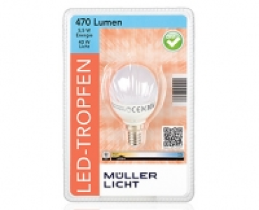MÜLLER-LICHT LED-Birne/-Kerze/-Tropfen, dimmbar