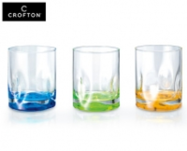 CROFTON®Wasser- oder Longdrinkgläser, 3er-Set