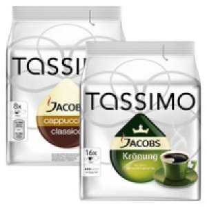 Tassimo Jacobs Caff&eacute; Crema Classico oder Latte Macchiato Classico 3.79&nbsp;&euro;