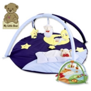 Baby-Krabbeldecke mit Spielbogen