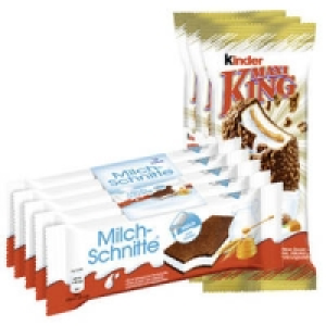 kinder Maxi King oder Milch-Schnitte