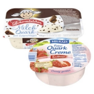 Milram Feine Quark Creme oder Frischli Leckermäulchen