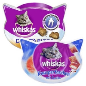 Whiskas Dentabites oder Knuspertaschen 0.89&nbsp;&euro;