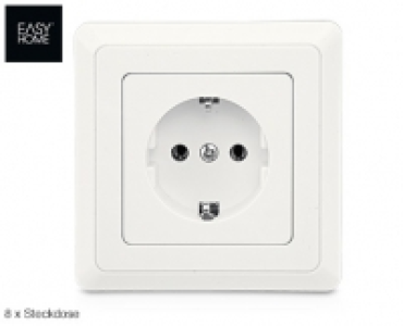 EASY HOME®Steckdosen-Set oder USB-Steckdose
