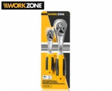 WORKZONE®Umschaltknarre oder Steckschlüssel-Set