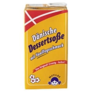 D&auml;nische Dessertso&szlig;e mit Vanillegeschmack 1.29&nbsp;&euro;