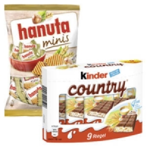 kinder country oder hanuta minis 1.59&nbsp;&euro;