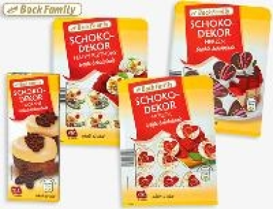 Back Family Schoko-Dekor
