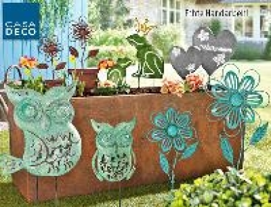 Casa Deco Metallstecker, 2er-Set