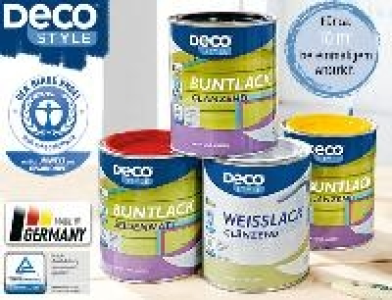 Deco Style Buntlack oder Weißlack