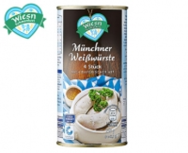 Wiesn Schmankerl 4 Münchner Weißwürste 1.99 €
