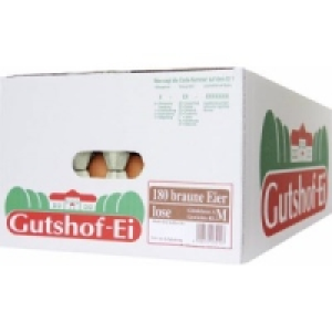 Gutshof-Ei 180 Eier Weiss/Braun 0.11&nbsp;&euro;