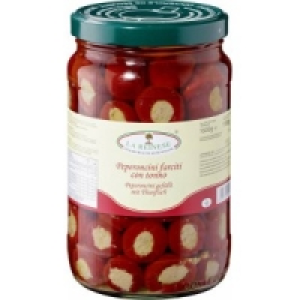 Peperoncinis gef&uuml;llt mit Thunfisch