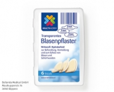 MULTINORM Transparente Blasenpflaster 2.99 €
