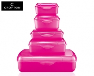 CROFTON®Frischhaltedosen-Set, 5-teilig 2.99 €