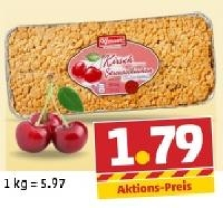 KLAUER Kirsch- oder Apfel-Streuselkuchen