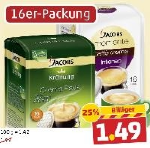 JACOBS Kaffee-Pads 1.49&nbsp;&euro;