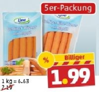 LINE Gefl&uuml;gel-Wiener oder -K&auml;sew&uuml;rstchen