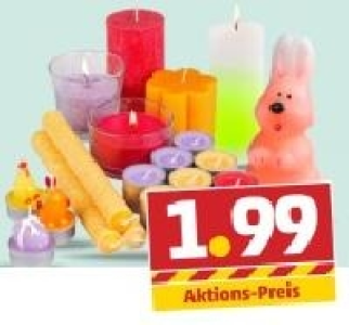 Kerzen-Sortiment 1.99 €