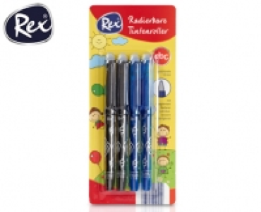Rex® Radierbarer Tintenroller, 4er-Set 3.99 €