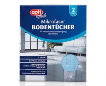 optiWisch Mikrofaser-Bodentuch, je 2 St&uuml;ck