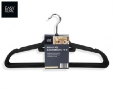 EASY HOME®Beflockte Kleiderbügel, 10 Stück 4.99 €